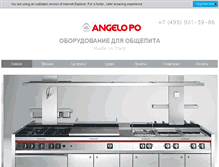 Tablet Screenshot of angelopo.org